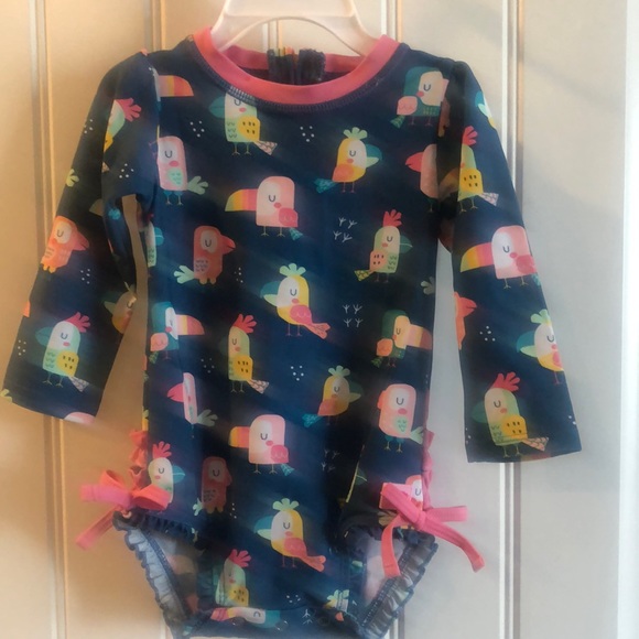 Ruffle Butts Other - Rufflebutts Swimsuit 12/18 months New with tags UPF 50+ protection